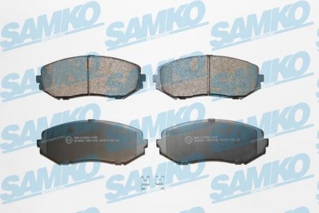 Тормозные колодки, дисковый тормоз (набор) SAMKO 5SP1318