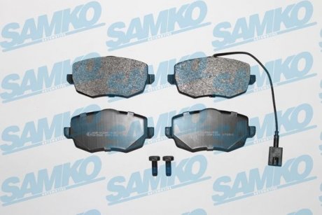 Тормозные колодки, дисковый тормоз (набор) SAMKO 5SP1336