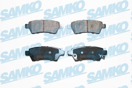 Тормозные колодки, дисковый тормоз (набор) SAMKO 5SP1377