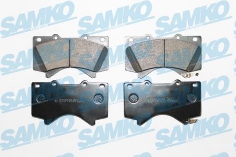 Тормозные колодки, дисковый тормоз (набор) SAMKO 5SP1418