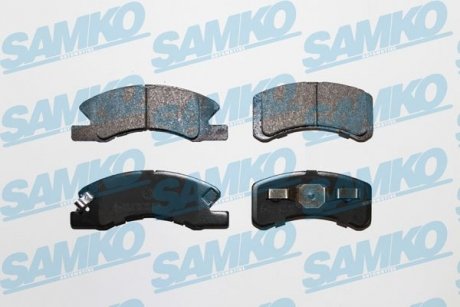 Тормозные колодки, дисковый тормоз (набор) SAMKO 5SP1443