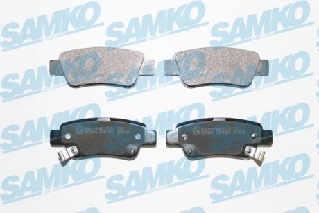 Тормозные колодки, дисковый тормоз (набор) SAMKO 5SP1455