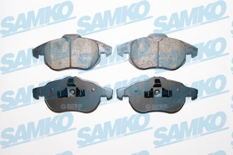 Тормозные колодки, дисковый тормоз (набор) SAMKO 5SP1524