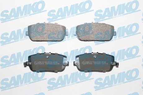 Тормозные колодки, дисковый тормоз (набор) SAMKO 5SP1554