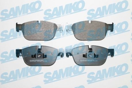 Тормозные колодки, дисковый тормоз (набор) SAMKO 5SP1561 (фото 1)