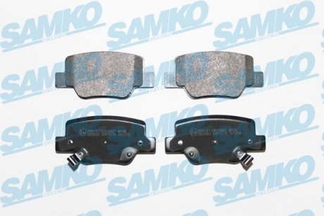 Тормозные колодки, дисковый тормоз (набор) SAMKO 5SP1576