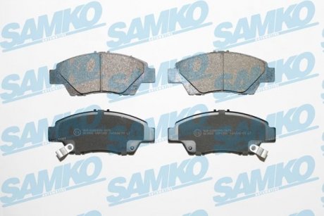 Тормозные колодки, дисковый тормоз (набор) SAMKO 5SP1591