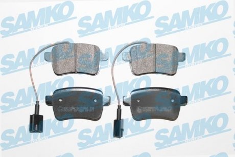 Тормозные колодки, дисковый тормоз (набор) SAMKO 5SP1596