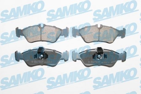 Тормозные колодки, дисковый тормоз (набор) SAMKO 5SP1611