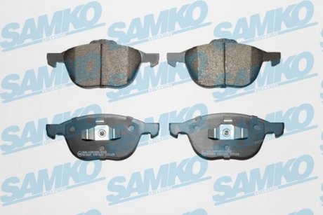 Тормозные колодки, дисковый тормоз (набор) SAMKO 5SP1627