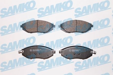 Тормозные колодки, дисковый тормоз (набор) SAMKO 5SP1629