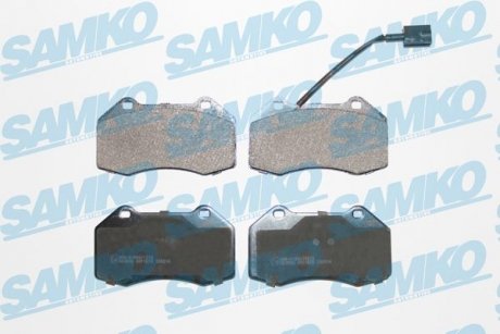 Тормозные колодки, дисковый тормоз (набор) SAMKO 5SP1670