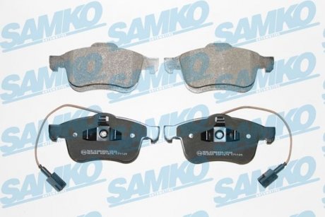 Тормозные колодки, дисковый тормоз (набор) SAMKO 5SP1674