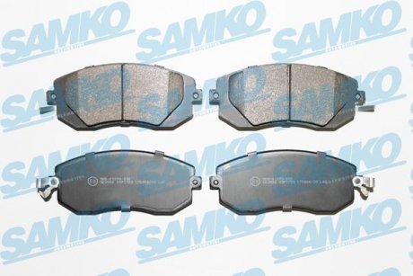 Колодки тормозные SAMKO 5SP1729 (фото 1)