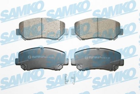 Колодки тормозные SAMKO 5SP1748