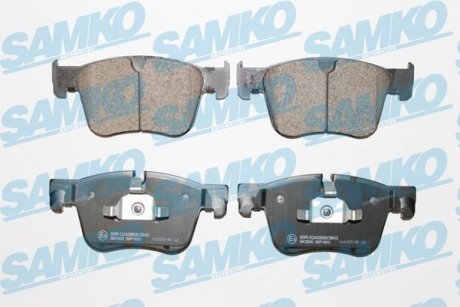 Колодки тормозные C4 P308 13- њr.304mm SAMKO 5SP1853 (фото 1)