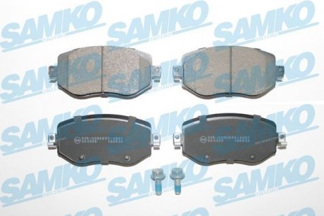 Колодки тормозные MEGANE 11/15- + SAMKO 5SP2005