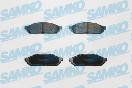 Тормозные колодки, дисковый тормоз (набор) SAMKO 5SP245
