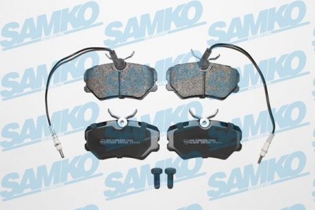 Тормозные колодки, дисковый тормоз (набор) SAMKO 5SP293