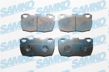 Тормозные колодки, дисковый тормоз (набор) SAMKO 5SP332