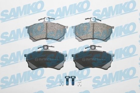 Тормозные колодки, дисковый тормоз (набор) SAMKO 5SP420