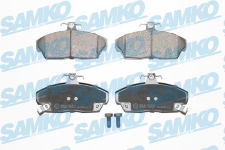 Тормозные колодки, дисковый тормоз (набор) SAMKO 5SP430