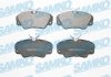 Тормозные колодки, дисковый тормоз (набор) SAMKO 5SP449 (фото 1)