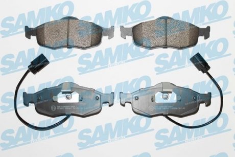 Тормозные колодки, дисковый тормоз (набор) SAMKO 5SP461