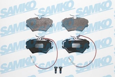 Тормозные колодки, дисковый тормоз (набор) SAMKO 5SP469