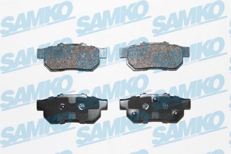 Тормозные колодки, дисковый тормоз (набор) SAMKO 5SP505