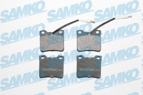 Тормозные колодки, дисковый тормоз (набор) SAMKO 5SP623