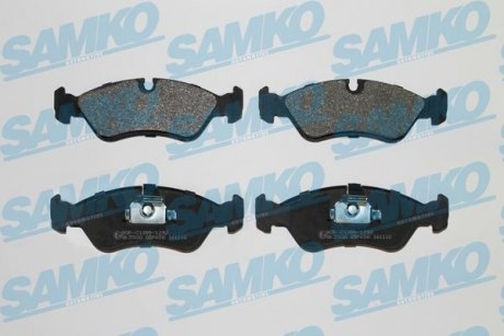 Тормозные колодки, дисковый тормоз (набор) SAMKO 5SP656