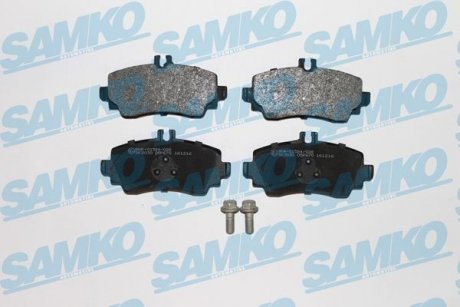 Тормозные колодки, дисковый тормоз (набор) SAMKO 5SP670