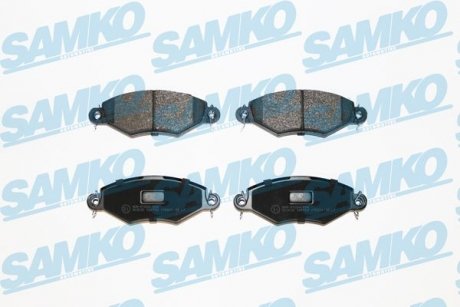 Тормозные колодки, дисковый тормоз (набор) SAMKO 5SP708