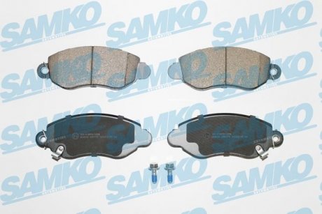 Тормозные колодки, дисковый тормоз (набор) SAMKO 5SP775