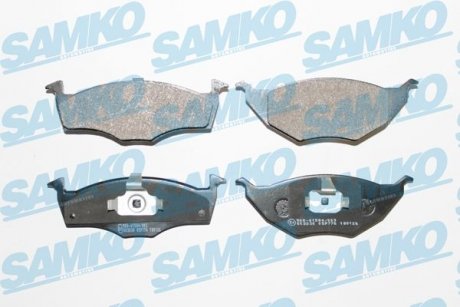 Тормозные колодки, дисковый тормоз (набор) SAMKO 5SP776