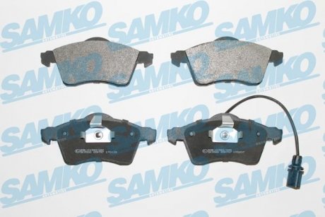 Колодки передние R15, 96-03 (c датчиком) SAMKO 5SP787