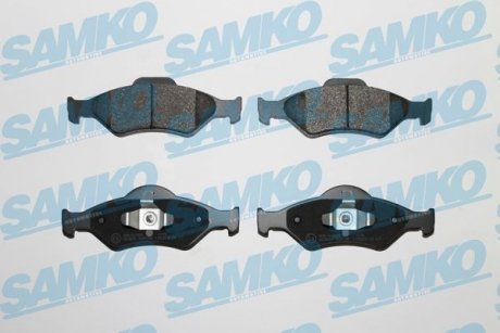 Тормозные колодки, дисковый тормоз (набор) SAMKO 5SP795