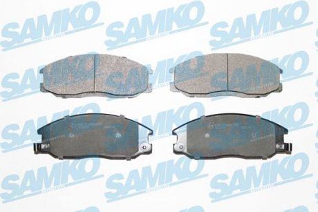 Гальмівні колодки, дискове гальмо (набір) SAMKO 5SP860