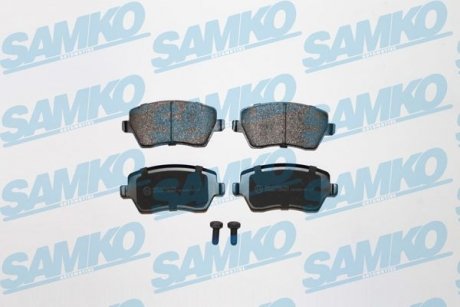 Тормозные колодки, дисковый тормоз (набор) SAMKO 5SP867