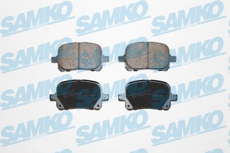 Тормозные колодки, дисковый тормоз (набор) SAMKO 5SP953