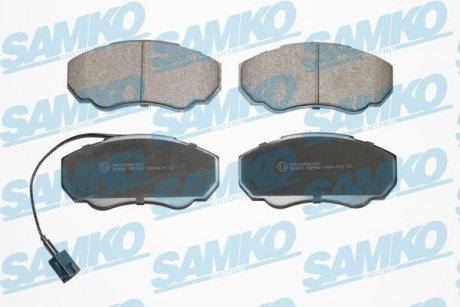 Тормозные колодки передние 02-06 R15 (1.4t) SAMKO 5SP966