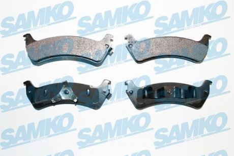 Тормозные колодки, дисковый тормоз (набор) SAMKO 5SP990