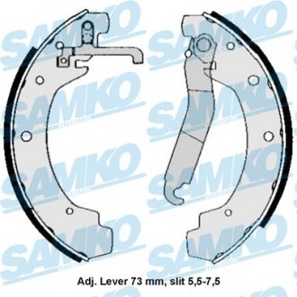 Тормозные колодки.) SAMKO 84570