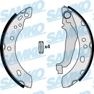 Гальмівні колодки (набір) SAMKO 87090 (фото 1)
