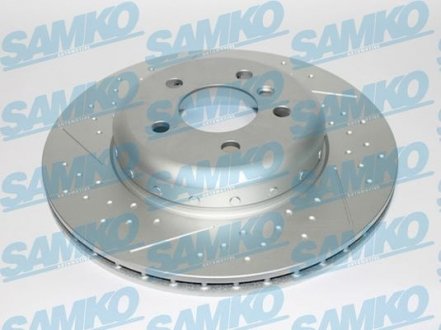 Диск тормозной bimetalic BMW SAMKO B2102VBR