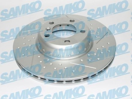 Диск гальмівний bimetalic BMW SAMKO B2105VBR