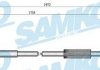 Трос ручного тормоза.r. XSARA PICASSO /P 1948/1735 SAMKO C0107B (фото 1)