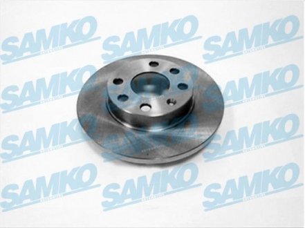 Диск тормозной ASTRA F/KADETT E lita przуd CORSA A/B SAMKO O1051P