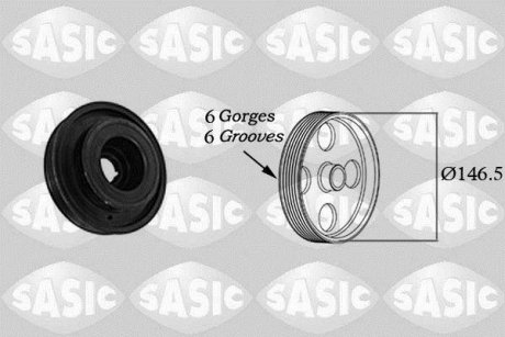 Шкив коленвала SASIC 2154019